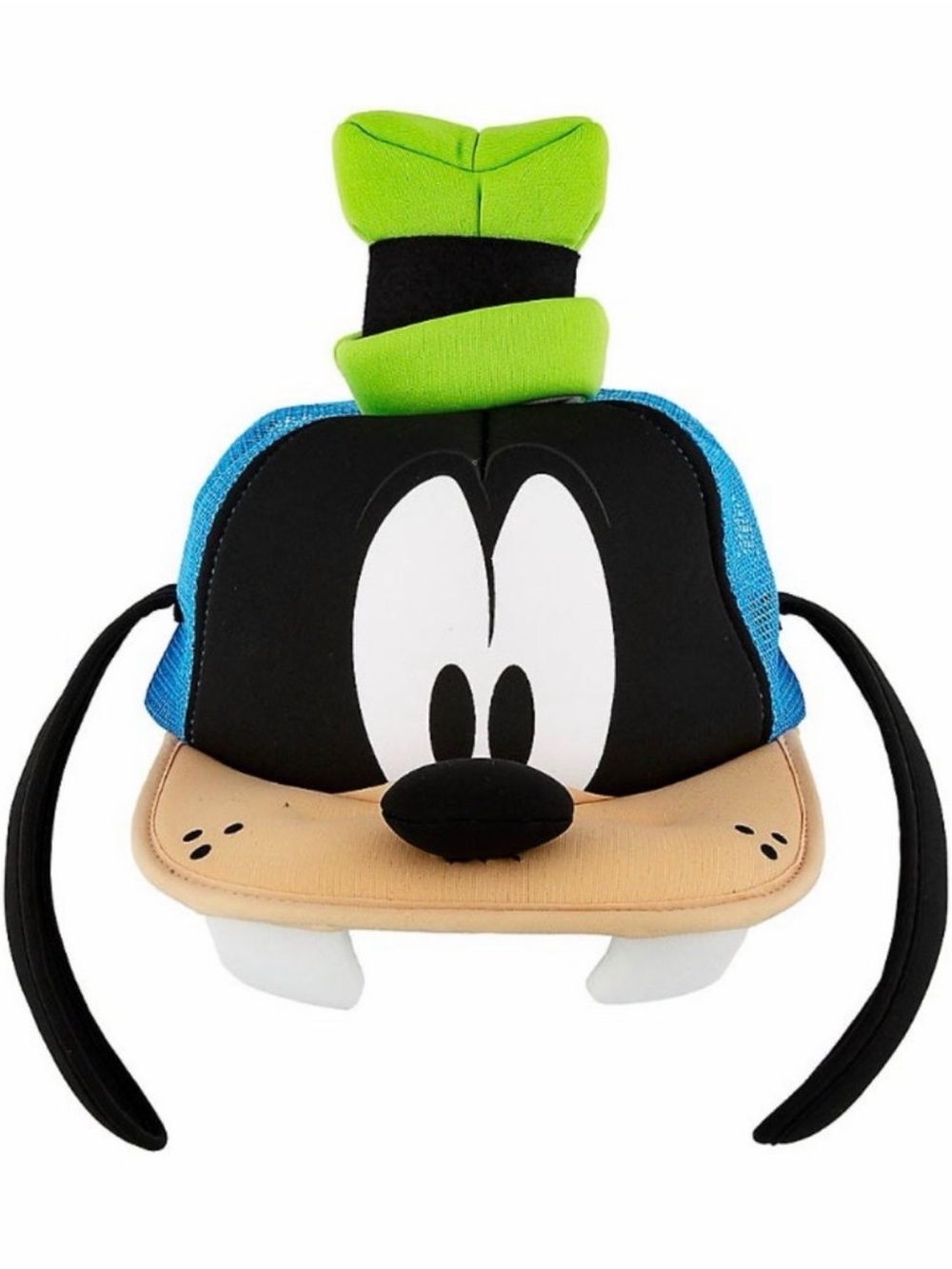 Disney Goofy Novelty Character Hat in Black, Green & Tan
